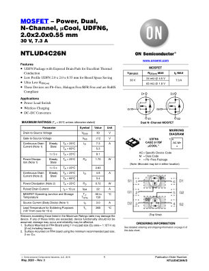 NTLUD4C26N 数据手册首页