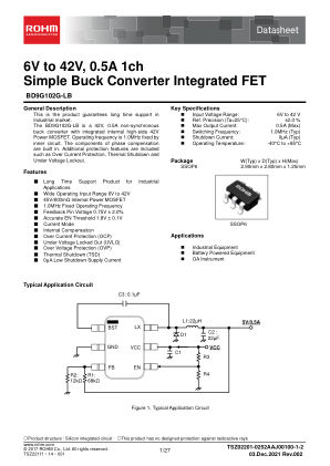 BD9G102G-LB datasheet cover page