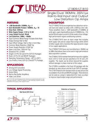 180910FA datasheet cover page