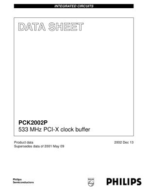 PCK2002P 数据手册首页