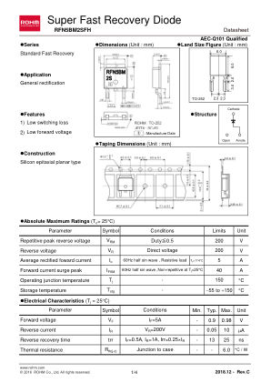 RFN5BM2SFH 数据手册首页