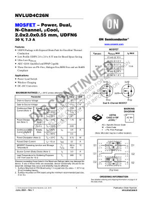 NVLUD4C26N datasheet cover page