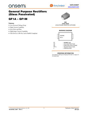 GF1A 数据手册首页