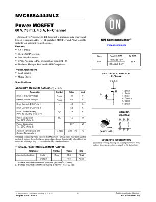 NVC6S5A444NLZ 数据手册首页