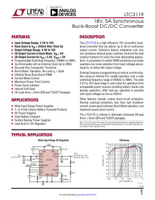 3119FB datasheet cover page