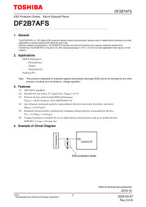 DF2B7AFS 数据手册首页
