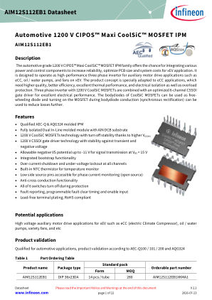 AIM12S112EB1 datasheet cover page