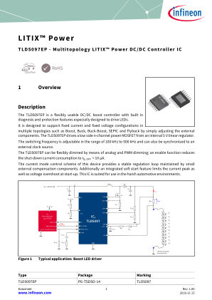 TLD5097EP datasheet cover page