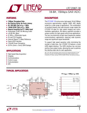 238718FA datasheet cover page