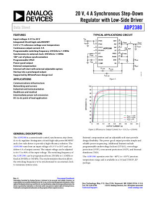 ADP2380 数据手册首页