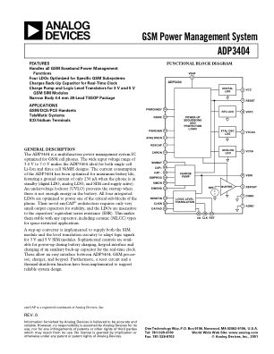 ADP3404 数据手册首页