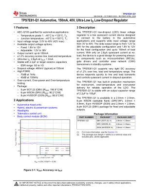 TPS7E81-Q1 datasheet cover page