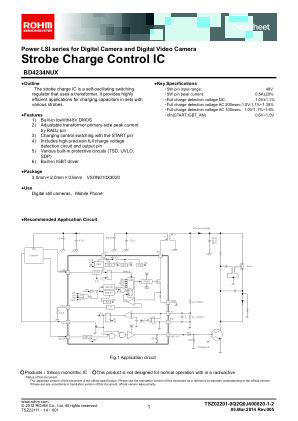 BD4234NUX datasheet cover page