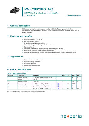 PNE20020EXD-QX datasheet cover page