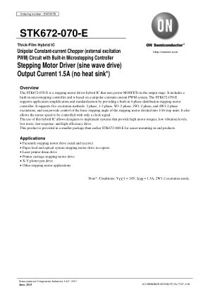 EN7303 datasheet cover page