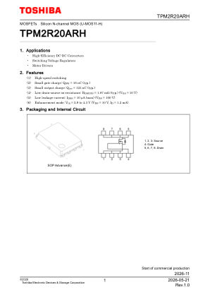 TPM2R20ARH 数据手册首页