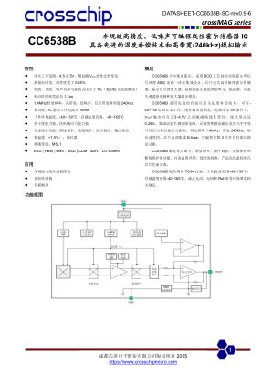 CC6538B 数据手册首页