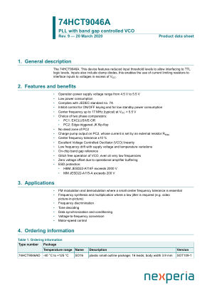 74HCT9046AD datasheet cover page