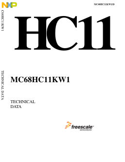 MC68HC11KW1 数据手册首页