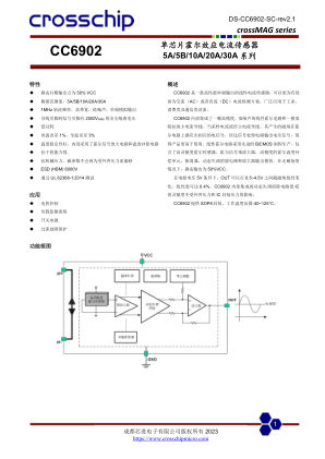 CC6902 datasheet cover page