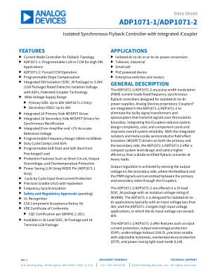 ADP1071-1-1071-2 datasheet cover page
