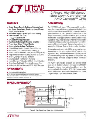 3719FS datasheet cover page