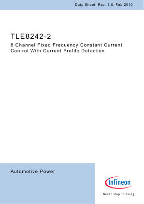 TLE8242-2L datasheet cover page