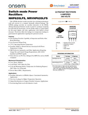 NHP620LFS 数据手册首页