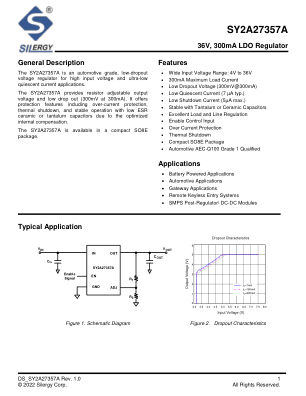 SY2A27357AFCA datasheet cover page