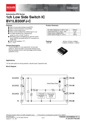BV1LB300FJ-C 数据手册首页