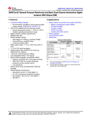 ISO6721R-Q1 数据手册首页