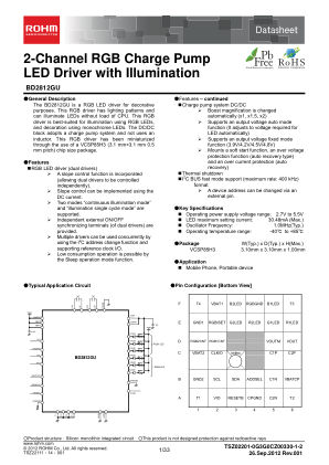 BD2812GU datasheet cover page