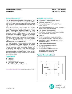 MAX6800-MAX6802 datasheet cover page