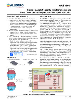 AAS33001 数据手册首页