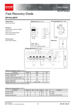 RF101L4STF 数据手册首页