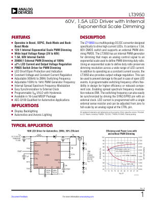 LT3950 数据手册首页