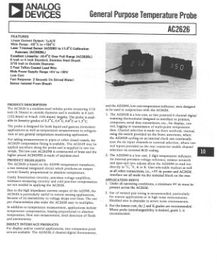 AC2626 数据手册首页
