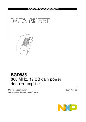 BGD885 数据手册首页