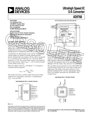 466512777AD9768 datasheet cover page