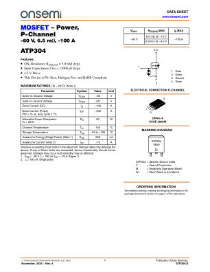 ATP304 数据手册首页