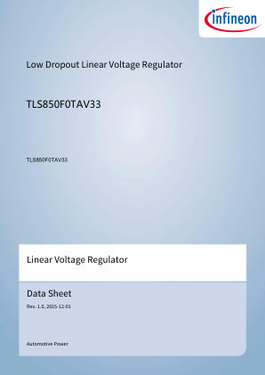 TLS850F0TA-V33 datasheet cover page