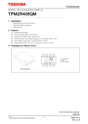 TPM2R408QM 数据手册首页