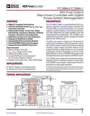 LTC3886-3886-1 datasheet cover page
