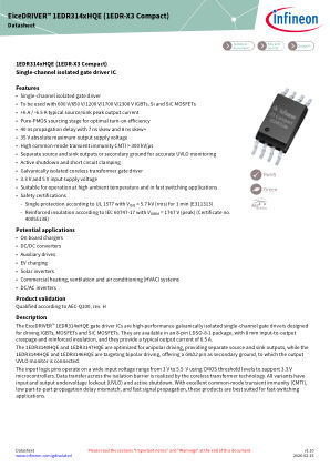 EICEDRIVER-1EDR314XHQE 数据手册首页