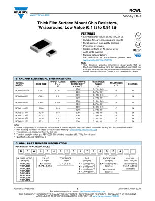 RCWL 数据手册首页