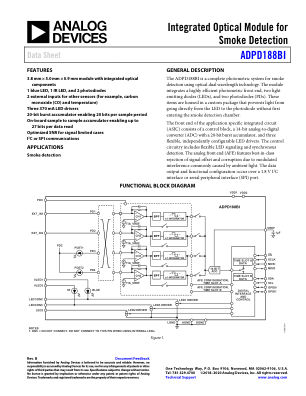 ADPD188BI datasheet cover page