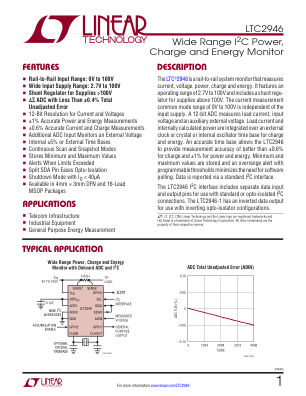 2946FA datasheet cover page