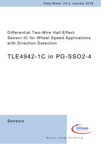 TLE4942-1C datasheet cover page