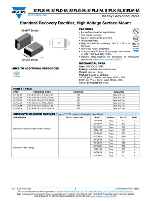 S1FLX-M 数据手册首页
