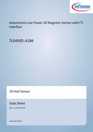 TLE493D-A1B6 datasheet cover page